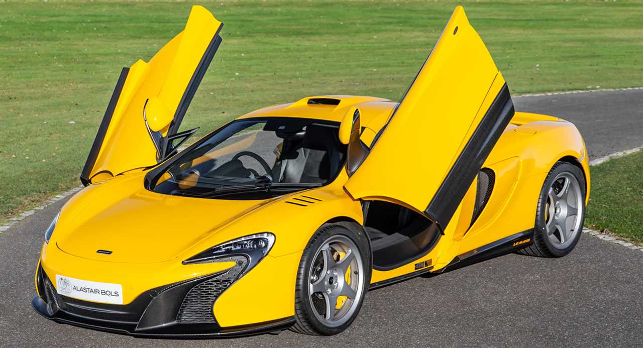 This McLaren 650S Le Mans is one of only 50 units produced - and the only one in solar yellow