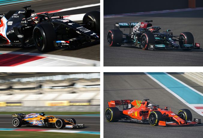 Best time with 18 inch Pirelli tyres – test day 1 Abu Dhabi
