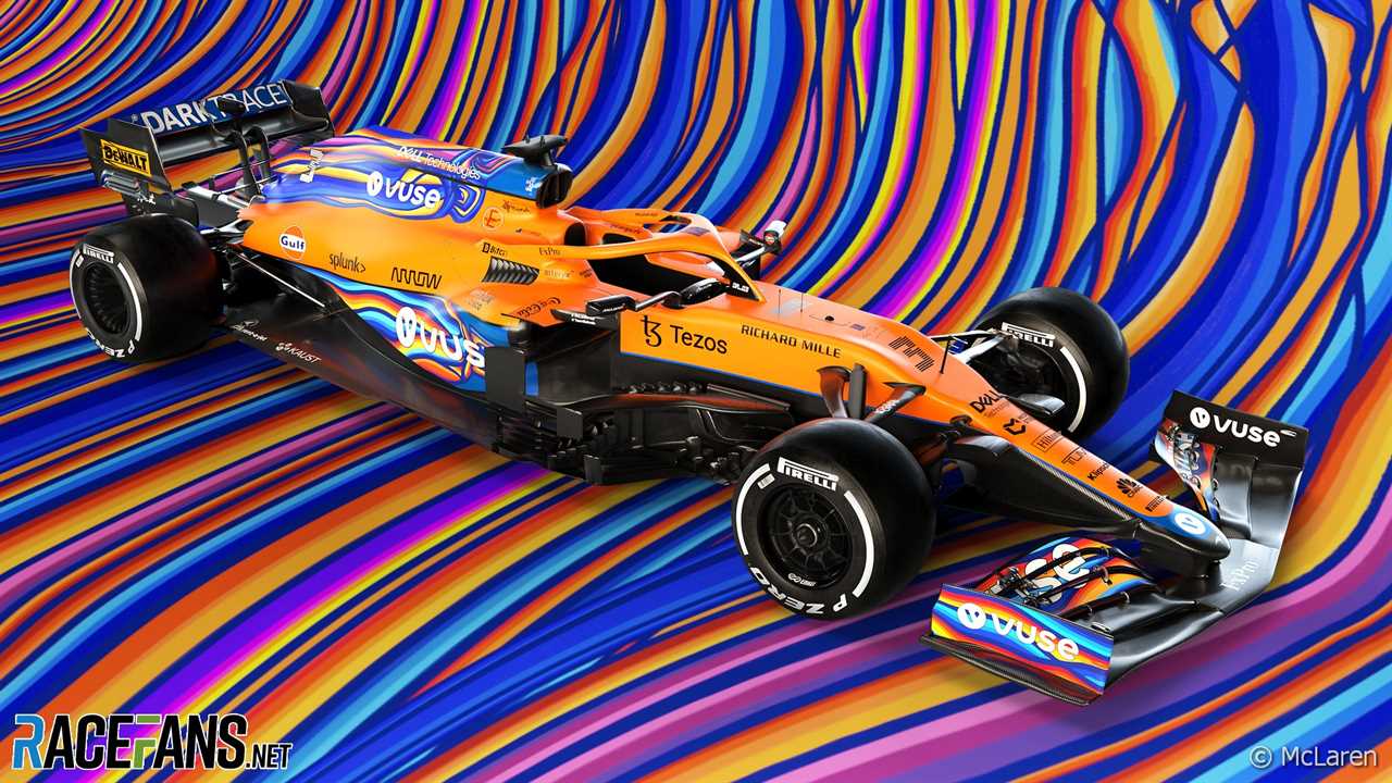 McLaren livery, Abu Dhabi Grand Prix, 2021
