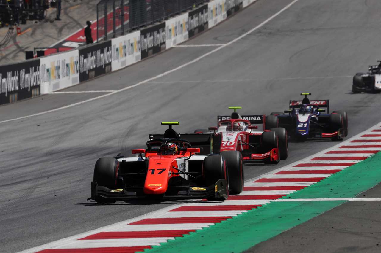 Motorsport Fia Formula 2 Championship Sunday Spielberg, Austria