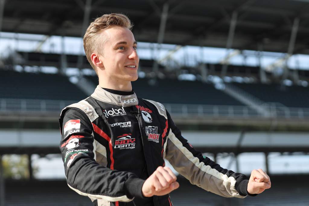 David Maluka's IndyCar Tests
