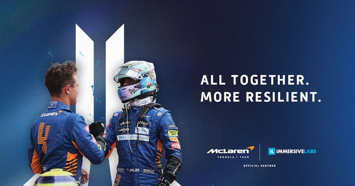 Immersive Labs and McLaren F1 Team announce cybersecurity partnership