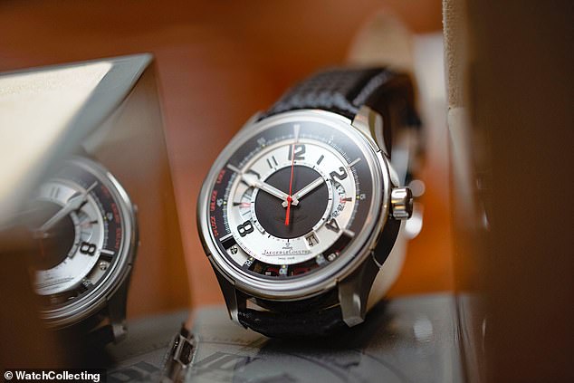 This is the watch James Bond might wear because it has the capacity to do something very clever with his favourite car maker...