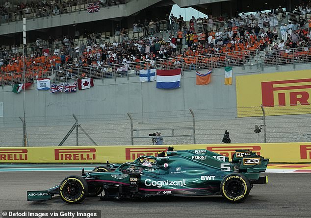 The watch marked the return of Aston Martin to Formula One, with the team finishing 7th in its first year back