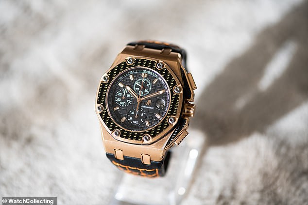 When Audemars Piguet does motorsport watches, it focusses on the drivers rather than the cars or tracks. This one carries the name of Juan Pablo Montoya