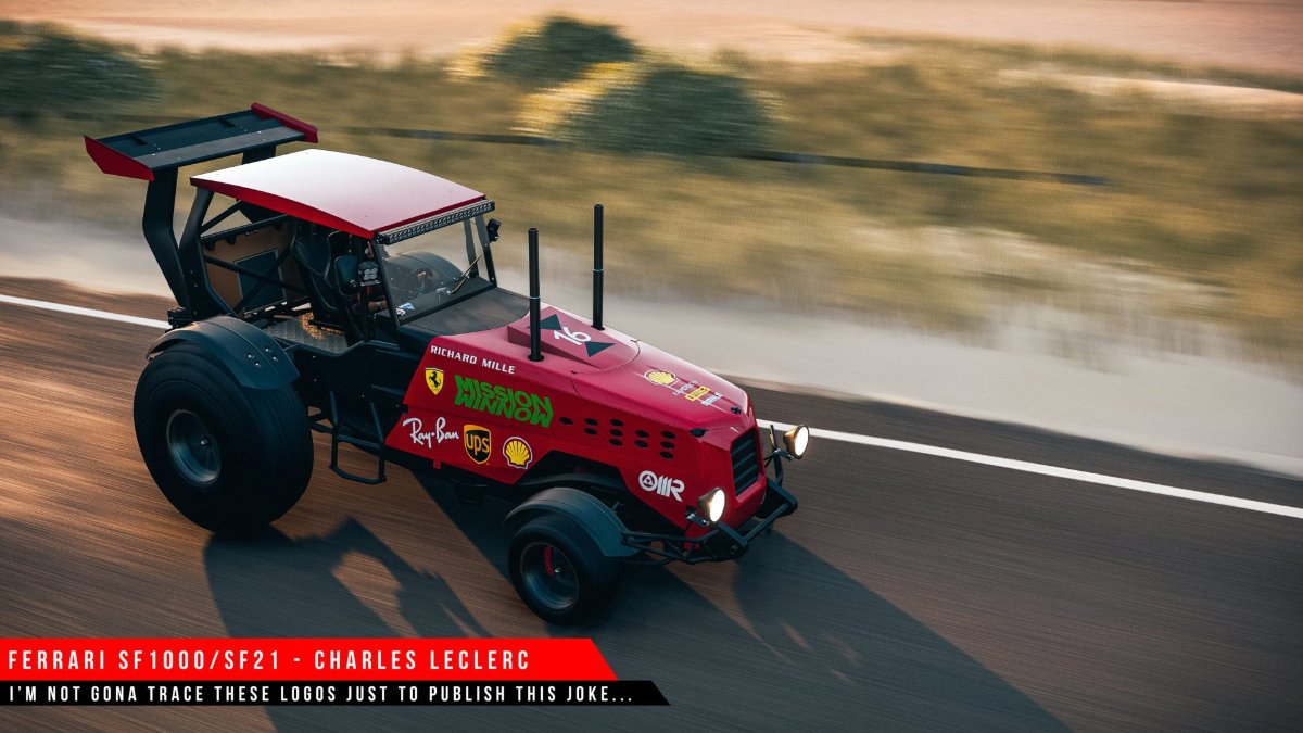 Forza Horizon 5 fan shares stunning liveries to celebrate the exciting 2021 F1 season