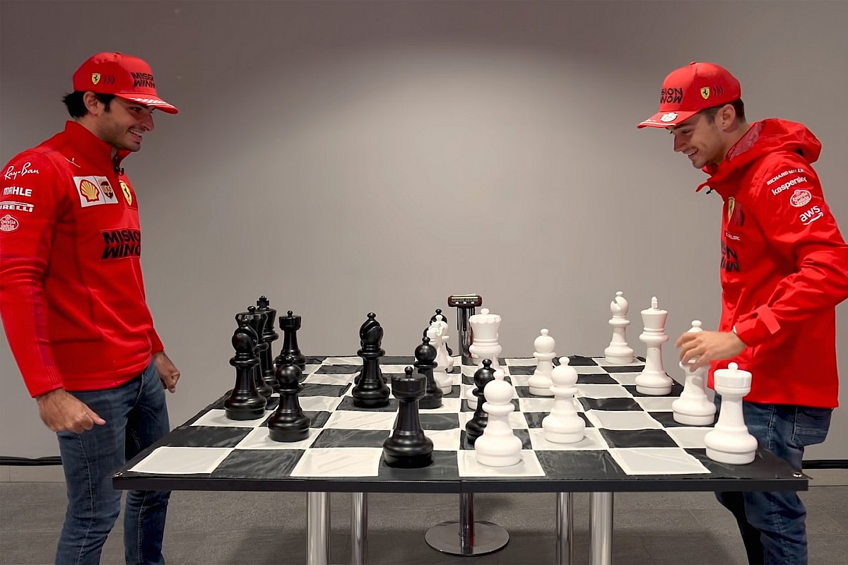 In the Formula 1 driver's chess club