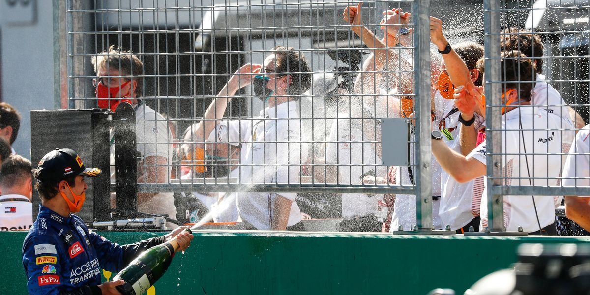 Lando Norris took his first podium thanks to a perfect race