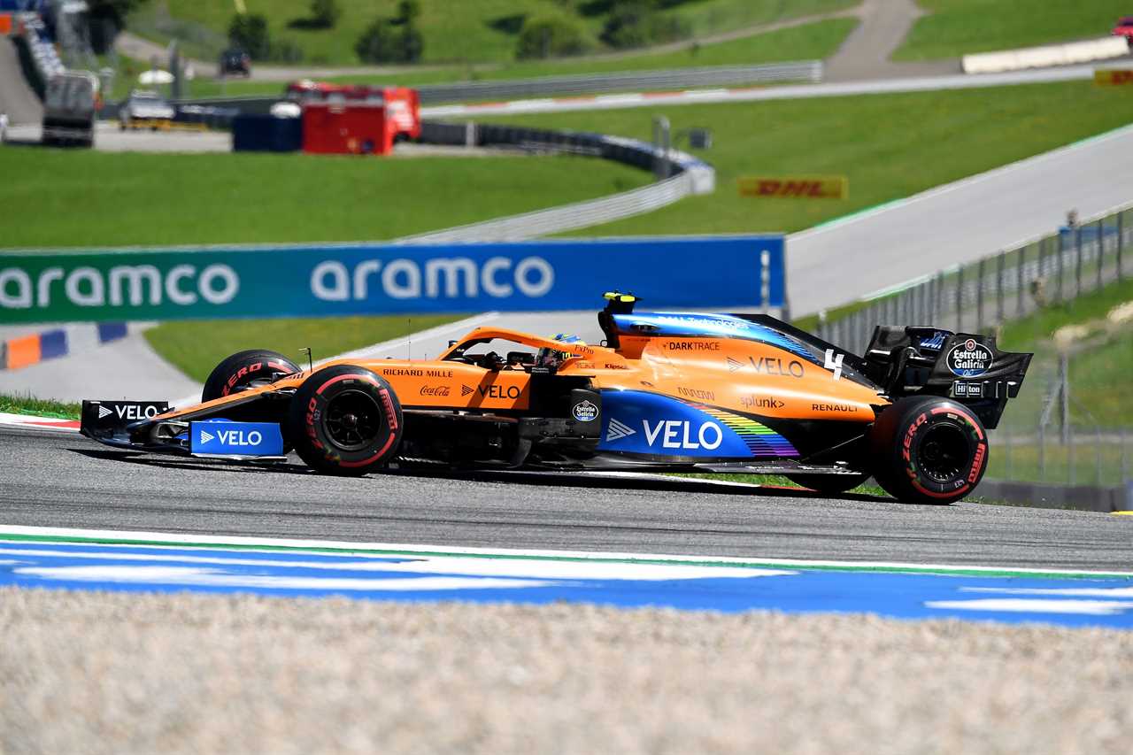 Racing Points Canadian driver Lance Walk steers his car during the Austrian Formula 1 Grand Prix race on July 5, 2020 in Spielberg, Austria Photo by Joe Klamar Various sources Afp Photo by Joe Klamarpoolafp via Getty Images