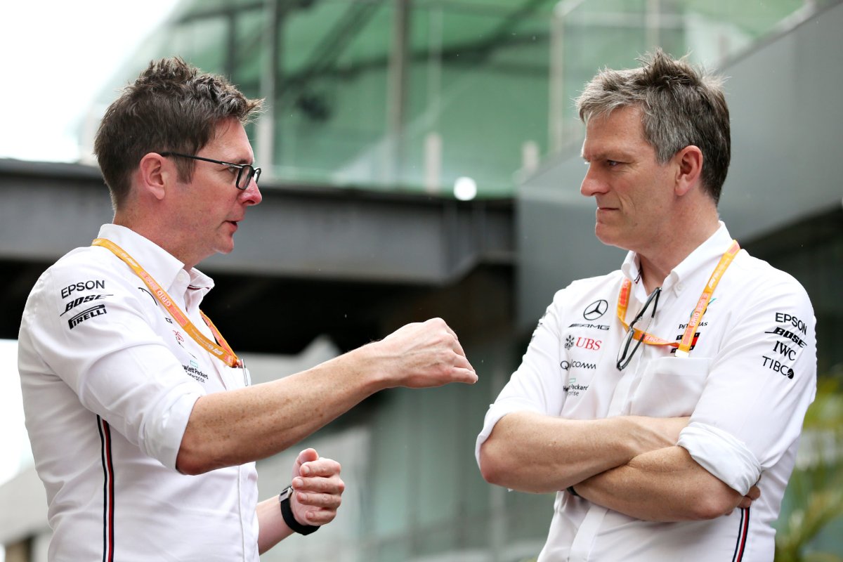 WATCH: Amusing 2021 Mercedes F1 Bloopers with Andrew Shovlin, James Allison, and other engineers