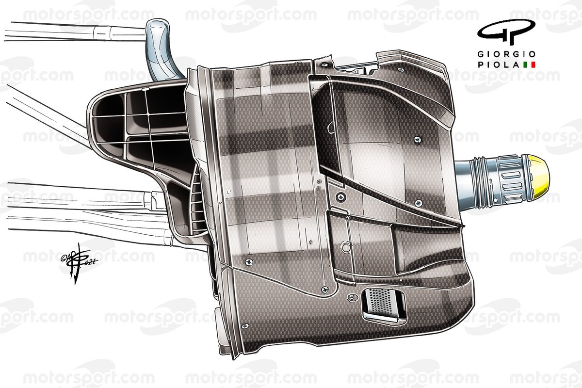 McLaren MCL35M brake drum