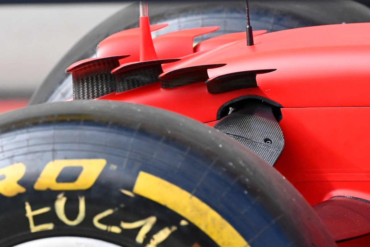 Ferrari SF21 detail