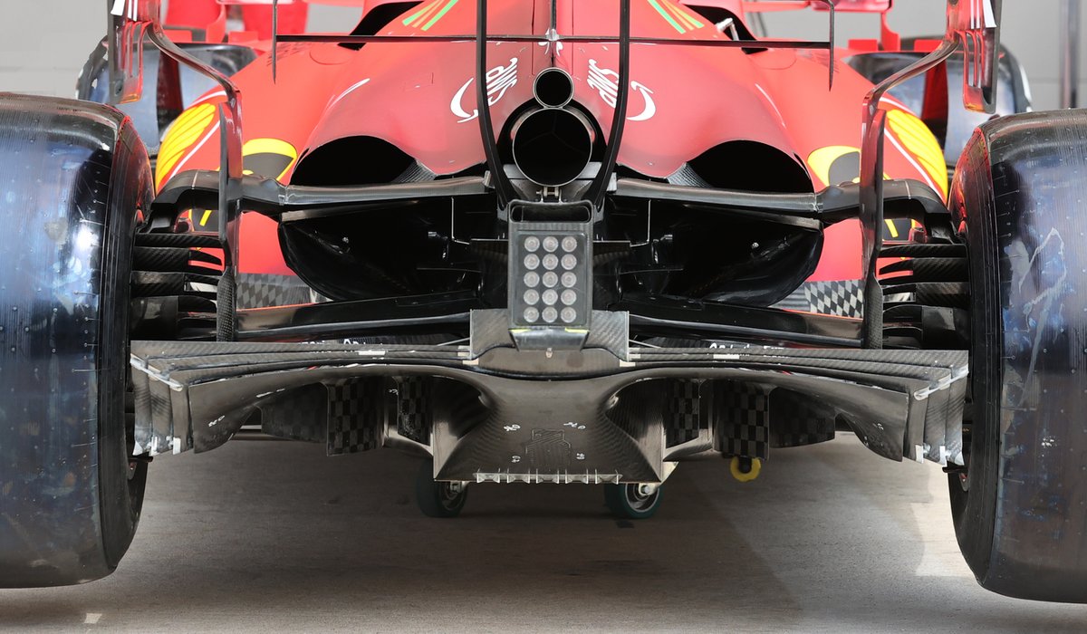 Ferrari SF21 rear detail