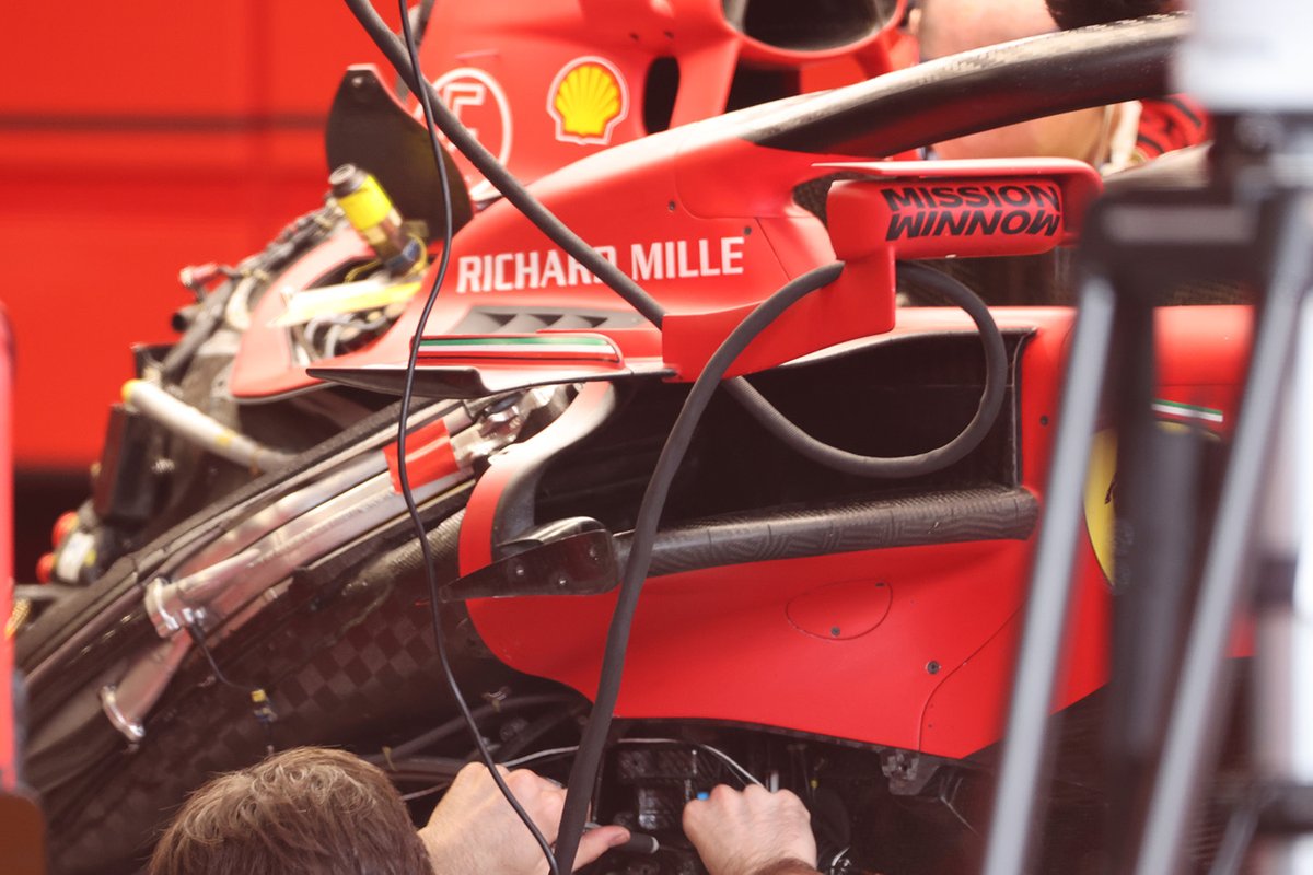 Ferrari SF21 detail