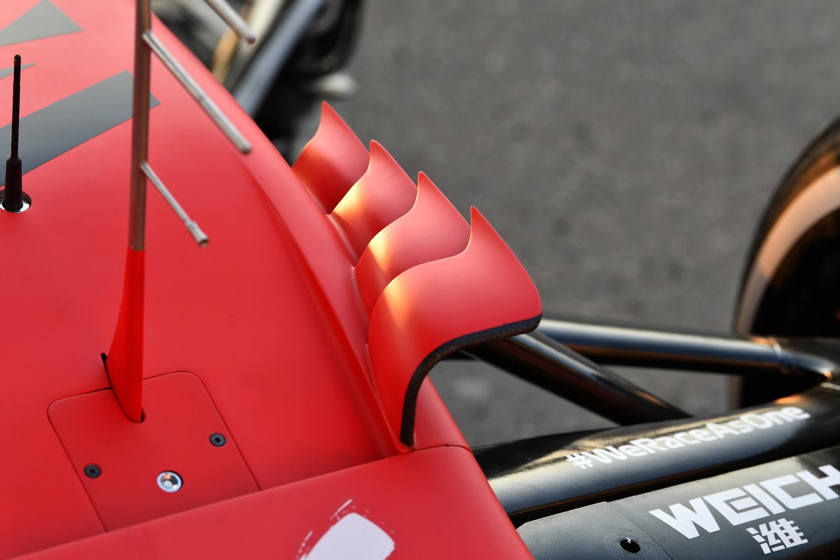 Ferrari SF21 detail