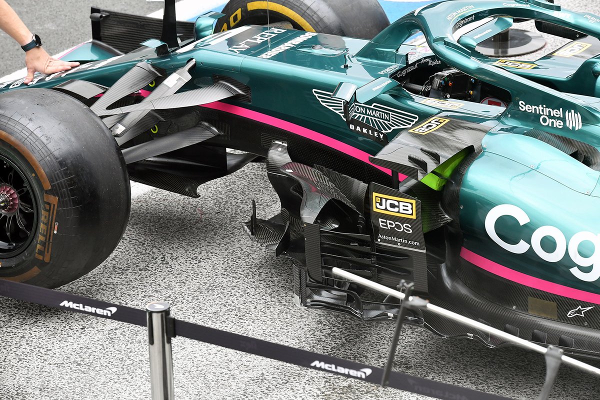 Aston Martin AMR21 detail
