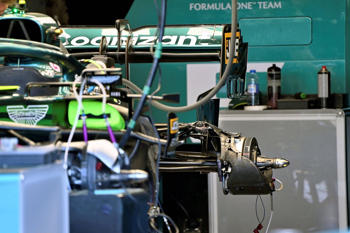 Aston Martin AMR21 detail
