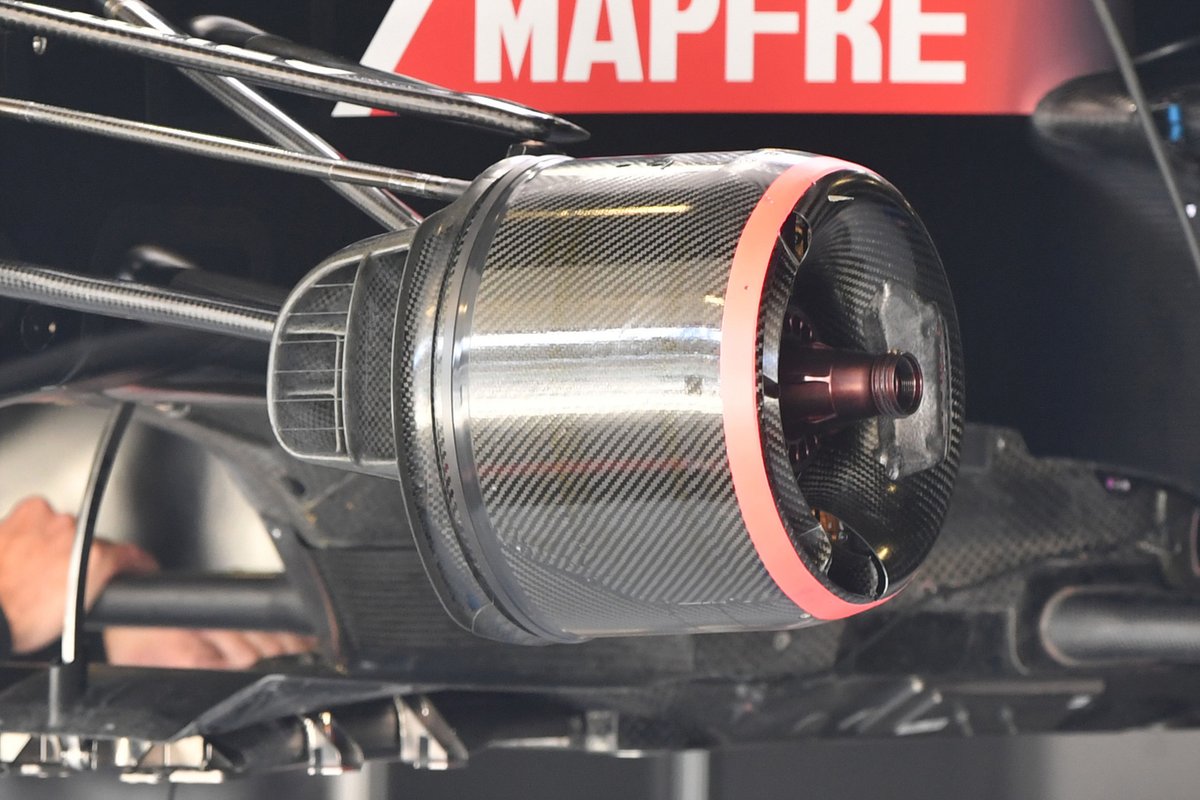 Alpine A521 front brake duct detail