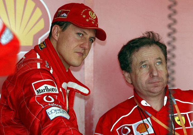 Jean Todt is one of the few people who has had access to Schumacher since the accident