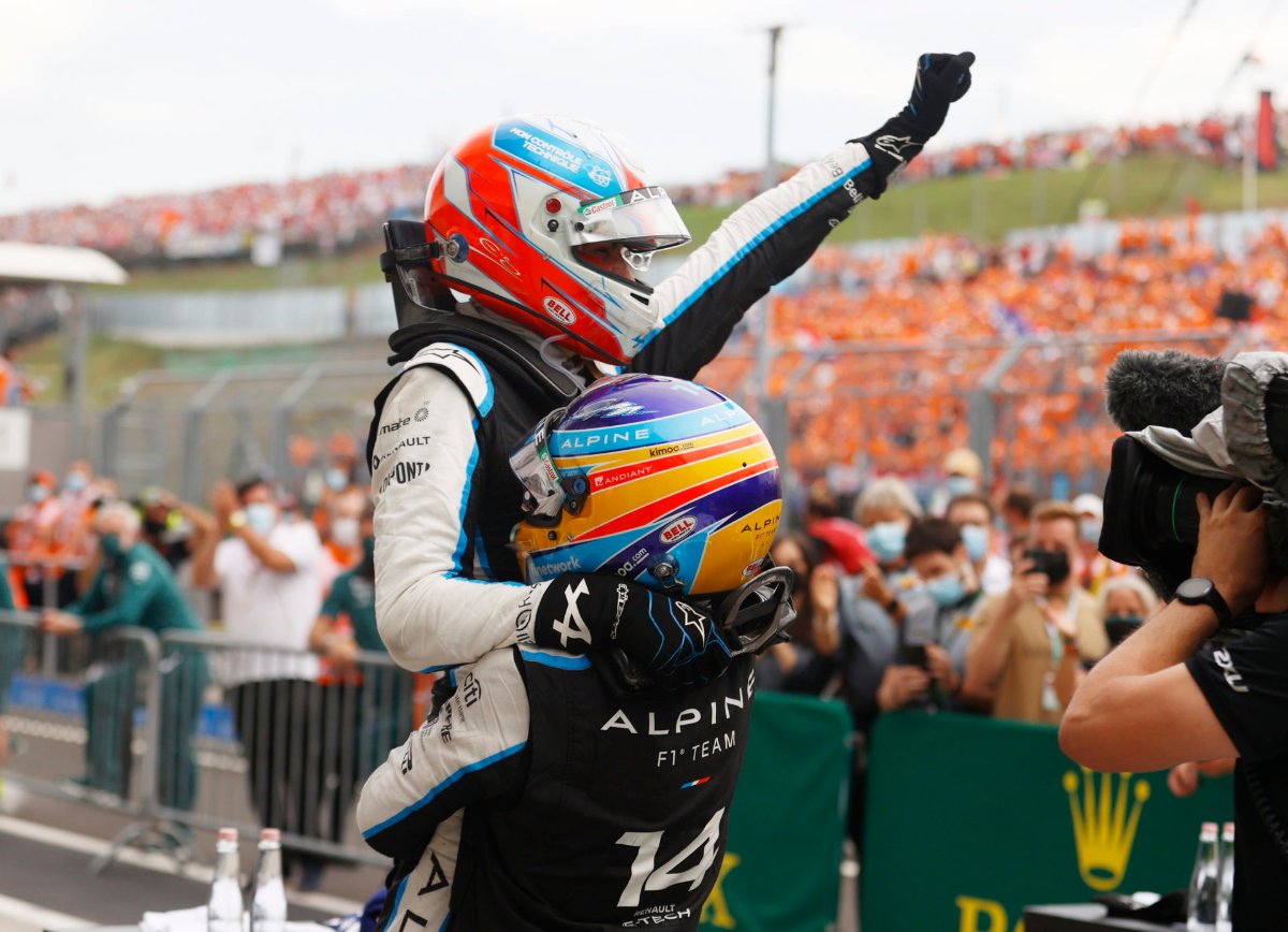 Esteban Ocon welcomes a great friendship with his F1 alpine teammate Fernando Alonso