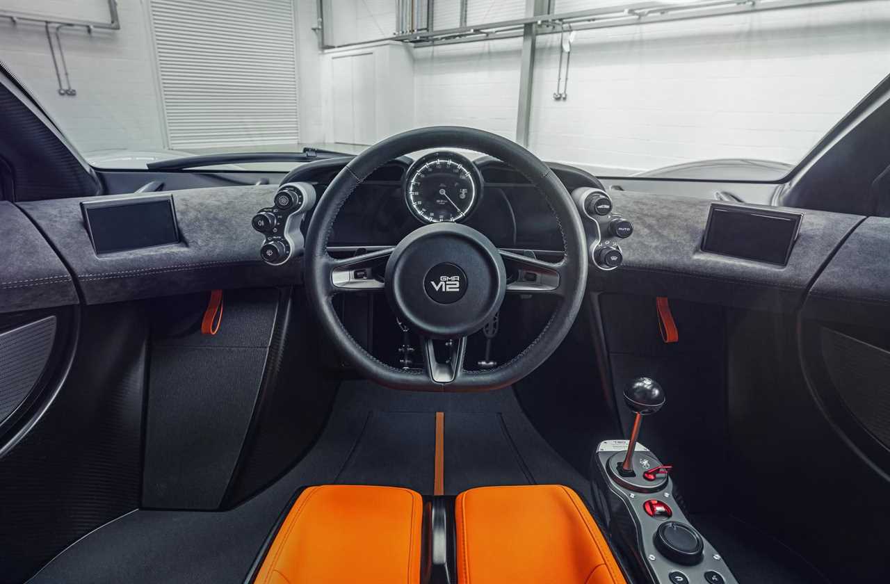 gordon murray automobile t50 interior