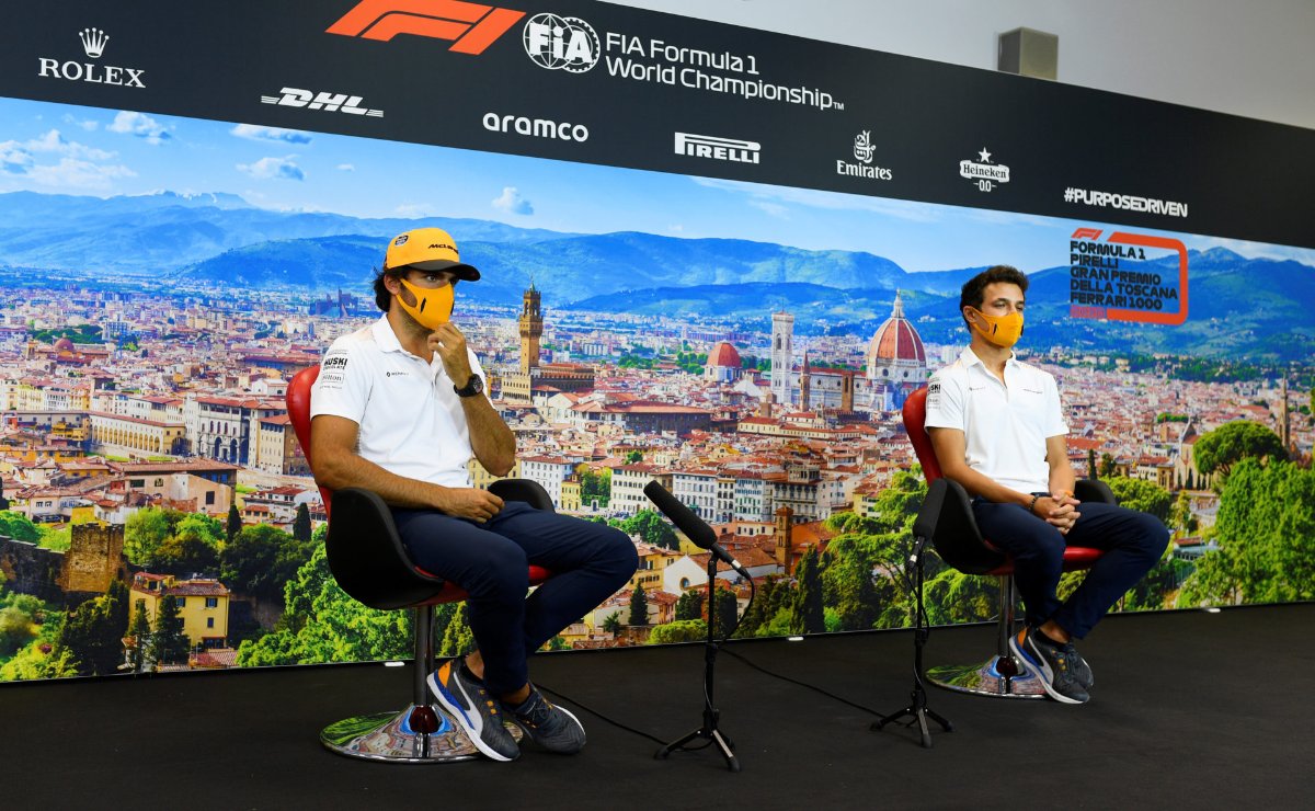 Lando Norris admits that Carlos Sainz has slowed down his performance at McLaren F1