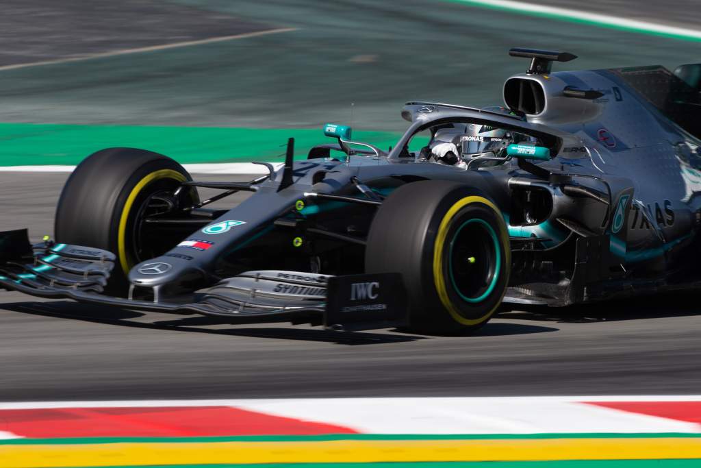 Nikita Mazepin Mercedes F1 test 2019