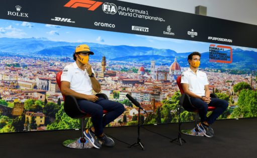 McLaren is auctioning Daniel Ricciardo & Lando Norris F1 helmets for a good cause