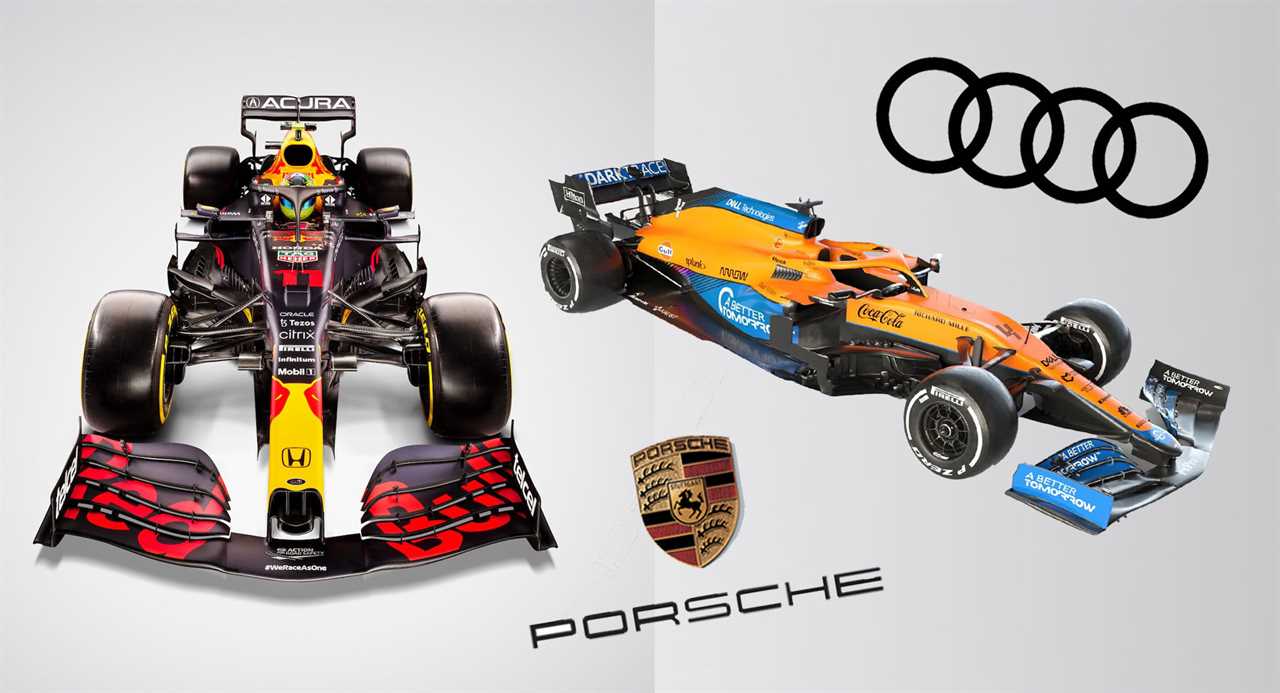 Latest rumors suggest that Audi will buy the McLaren Group, Porsche will power Red Bull Racing