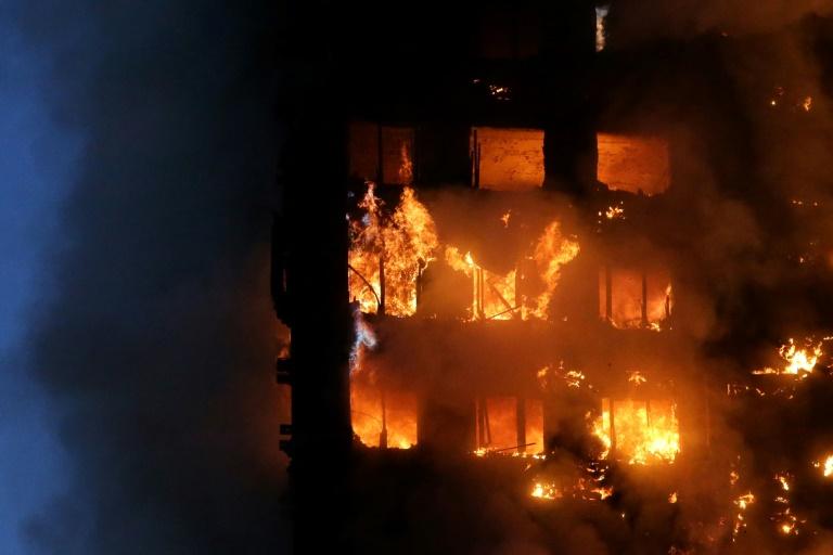 Combustible linings were blamed for spreading the fire in Grenfell Tower