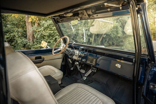 The restored 1970 Ford Bronco, the Formula 1 champion Jenson Button?