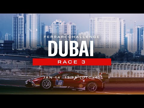 Ferrari Challenge APAC – Dubai, Race 3