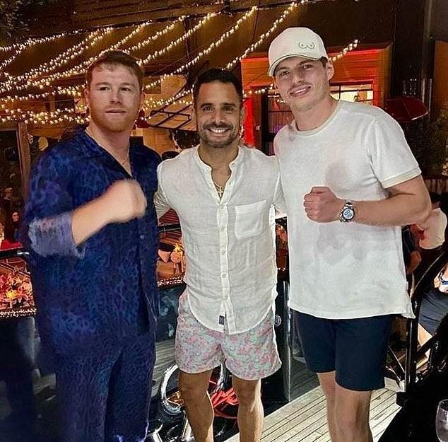 Canelo Alvarez meets Max Verstappen in Miami (Instagram)