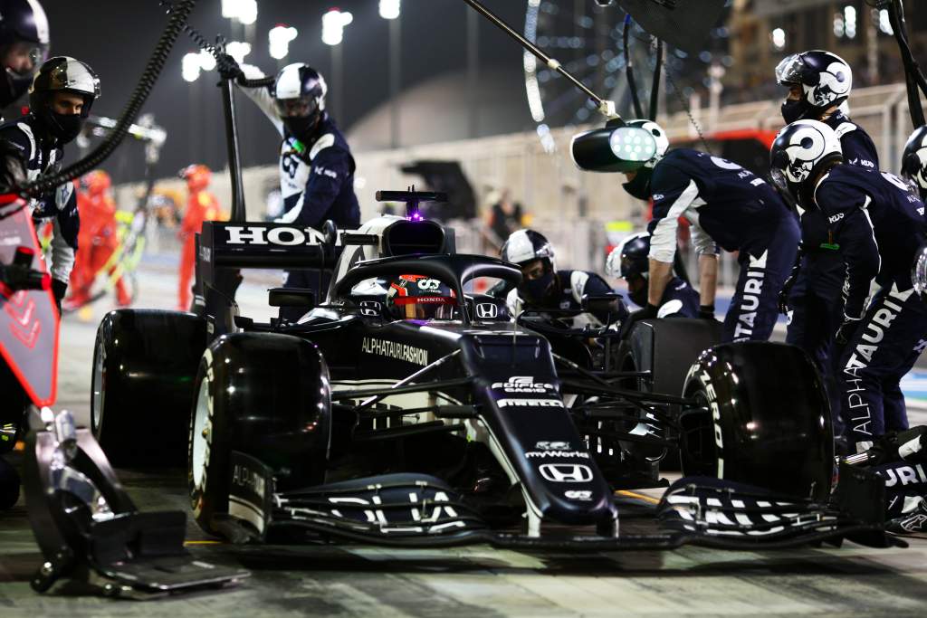 Yuki Tsunoda Alpha Tauri F1