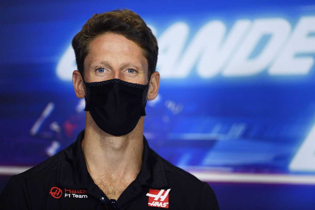 F1 Grand Prix of Portugal - Romain Grosjean at a pre-race interview (Photo by Rudy Carezzevoli/Getty Images)