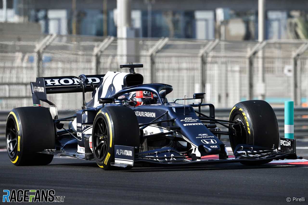Pierre Gasly, AlphaTauri, Yas Marina, 2021
