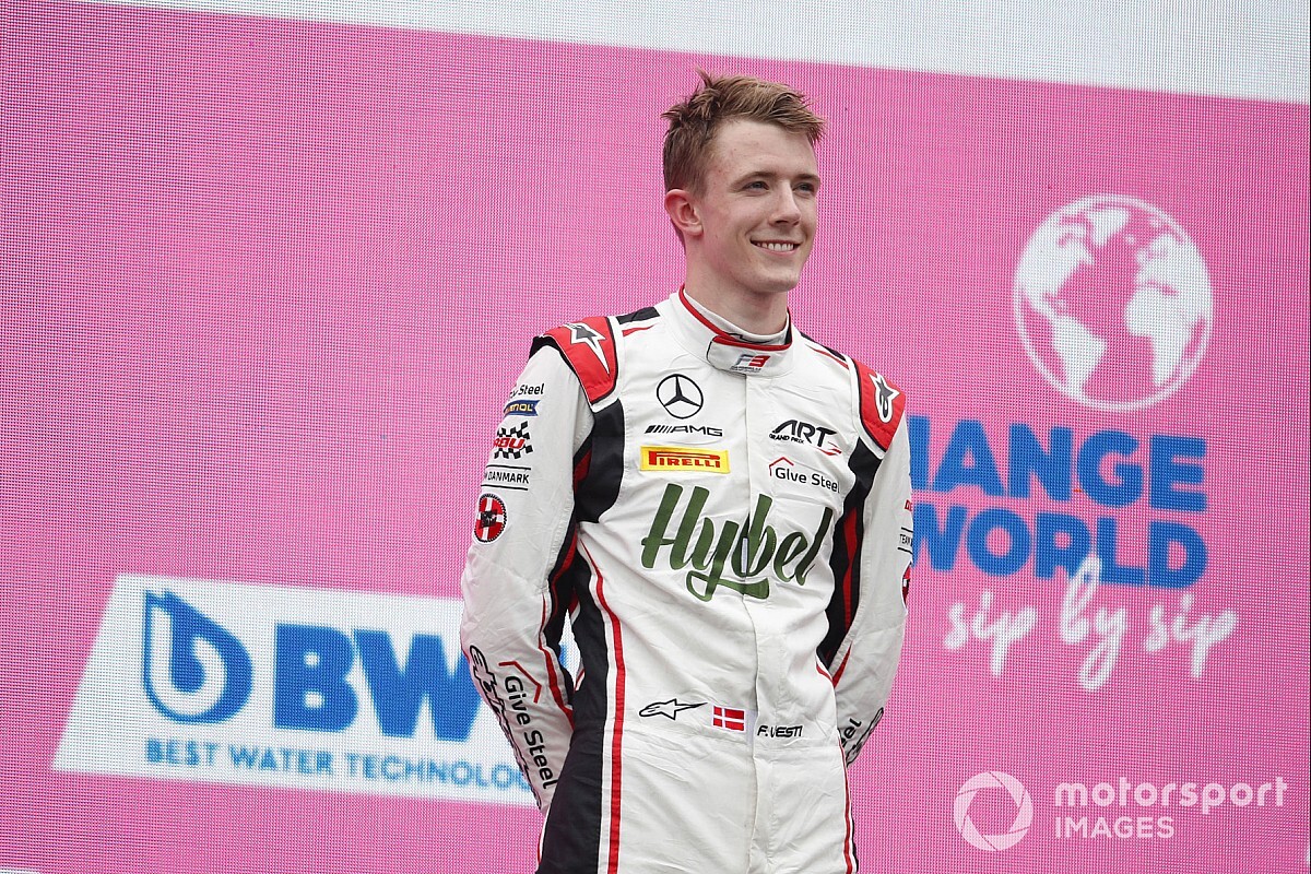 ART completes the 2022 F2 lineup with the signing of Mercedes F1 Junior Vesti