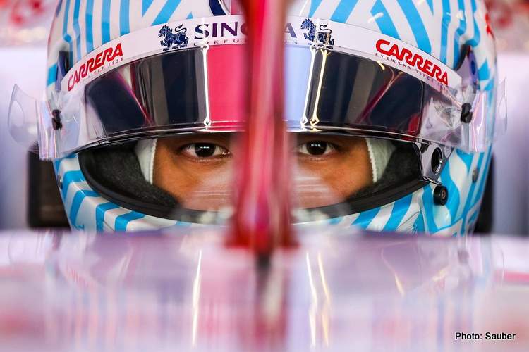 gunayu zhou f1 2022 rookie vasseur