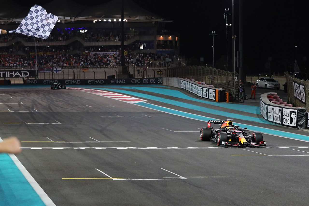 F1 Grand Prix of Abu Dhabi - The RB16B wins the world championship