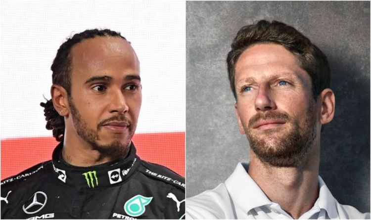 F1 news: Romain Grosjean drives Lewis Hamilton's car as Brit's future remains unclear | F1 | Sports