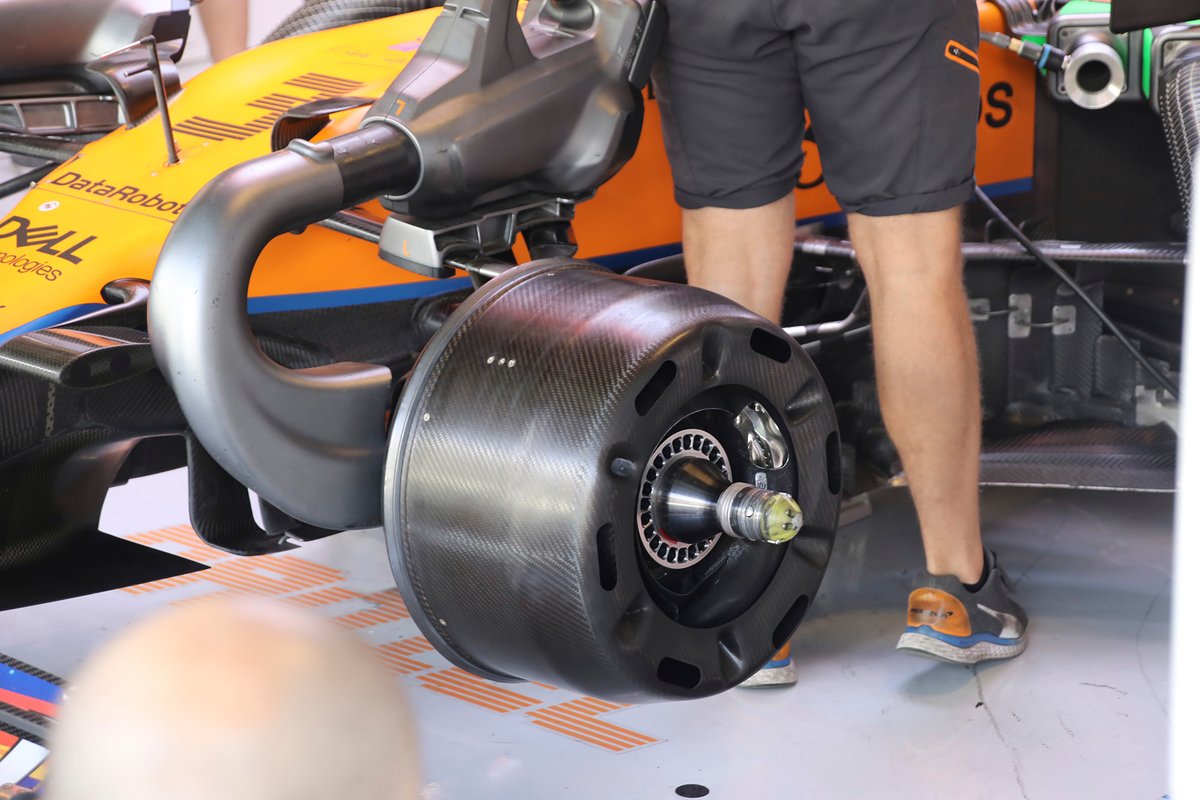 McLaren MCL35M front brake