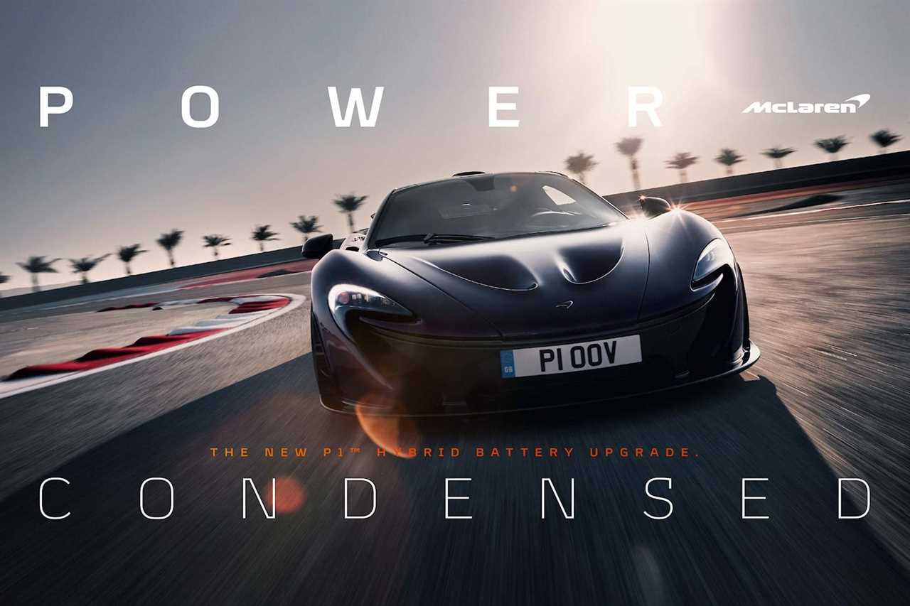 McLaren introduces new high-performance battery for the P1