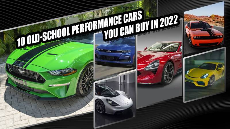 10 Old-School Performance Cars You Can Buy in 2022