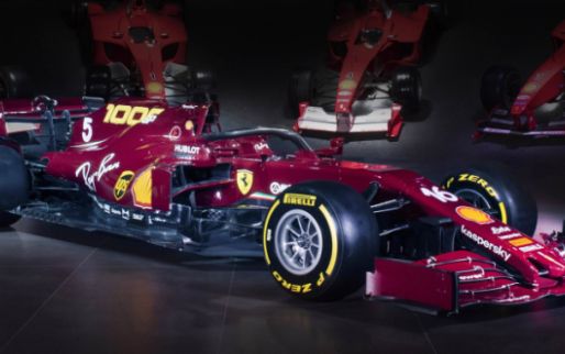 Ferrari also hints at a dark livery for 2022 with the launch website