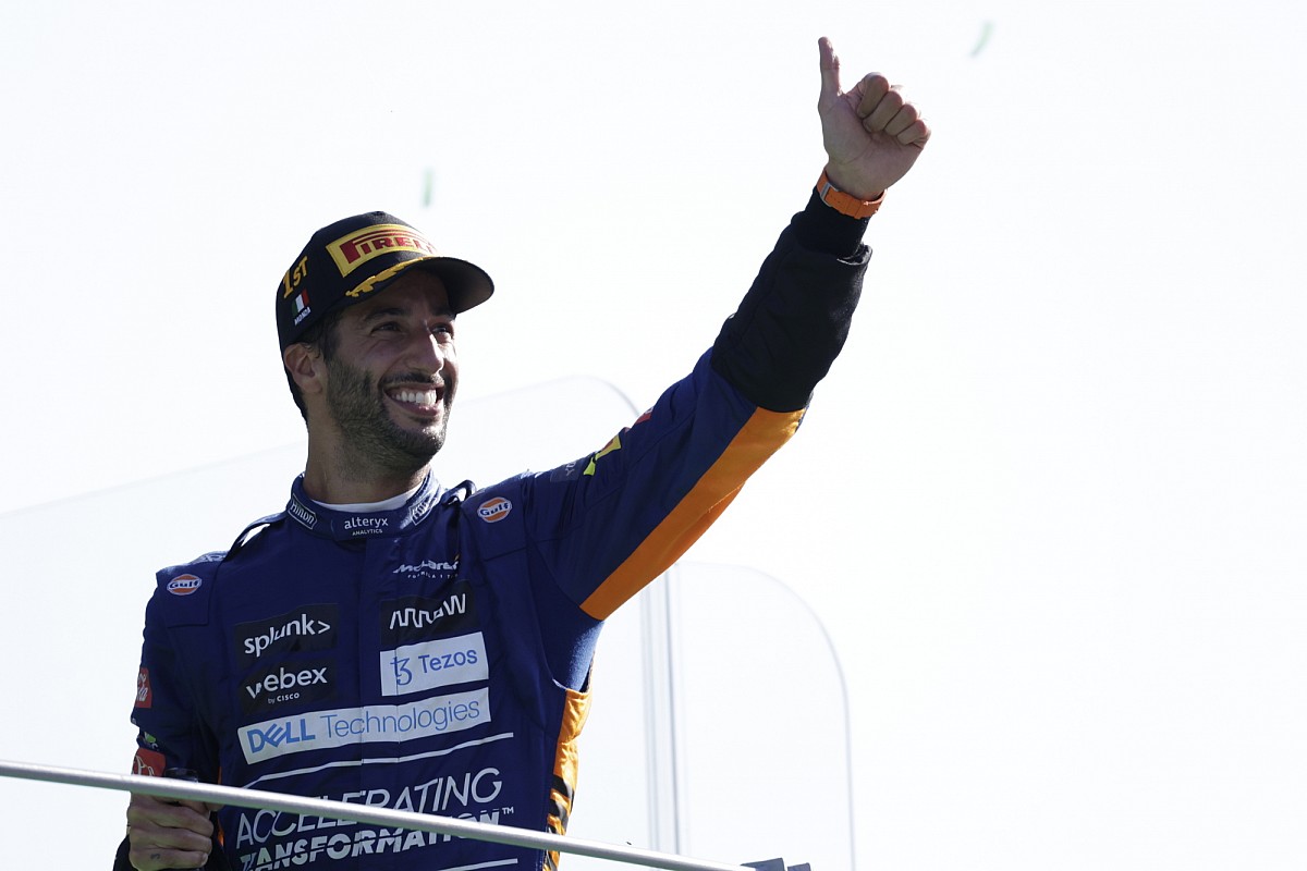 McLaren F1 driver Ricciardo receives the Order of Australia award