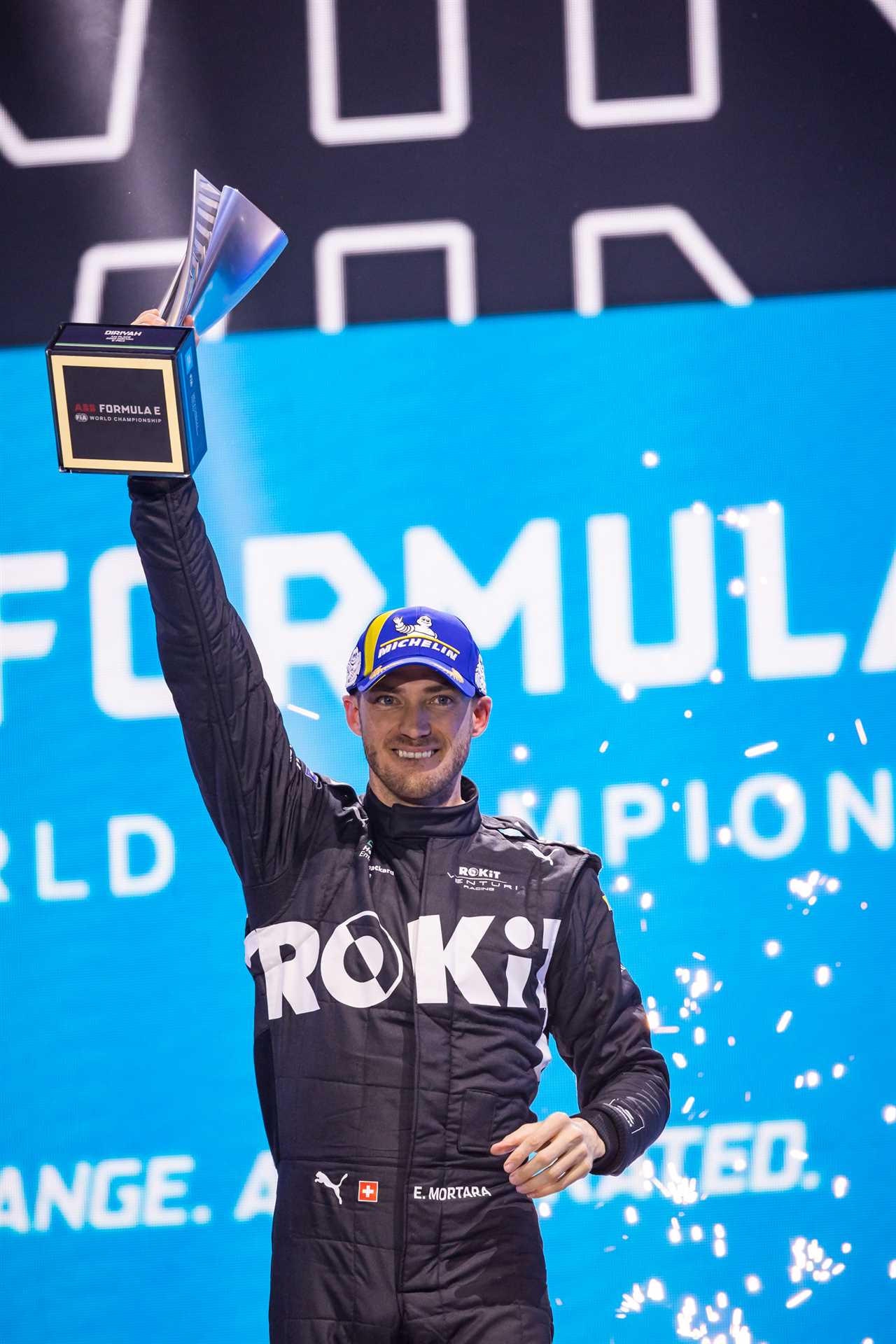 But Mortara won round two of the Saudi race as officials stuck to protocol
