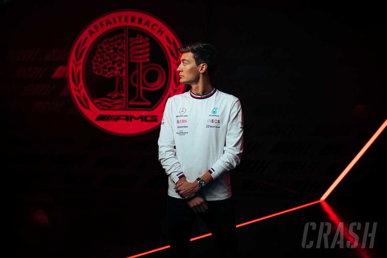 Russell's 'eye-opening' 1st visit to Mercedes F1 factory