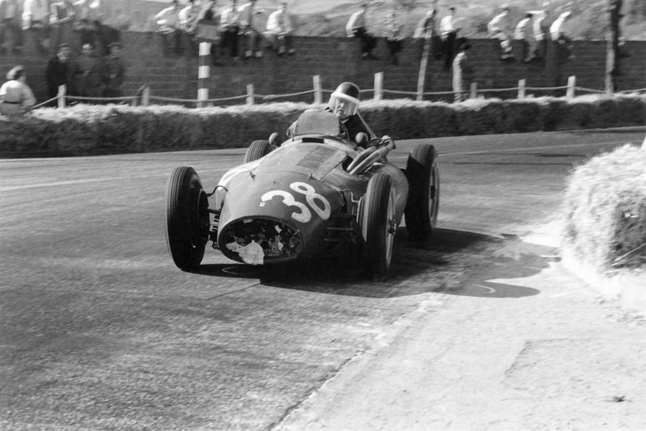 The 1954 Spanish Grand Prix was Hawthorn's second world championship win for Ferrari