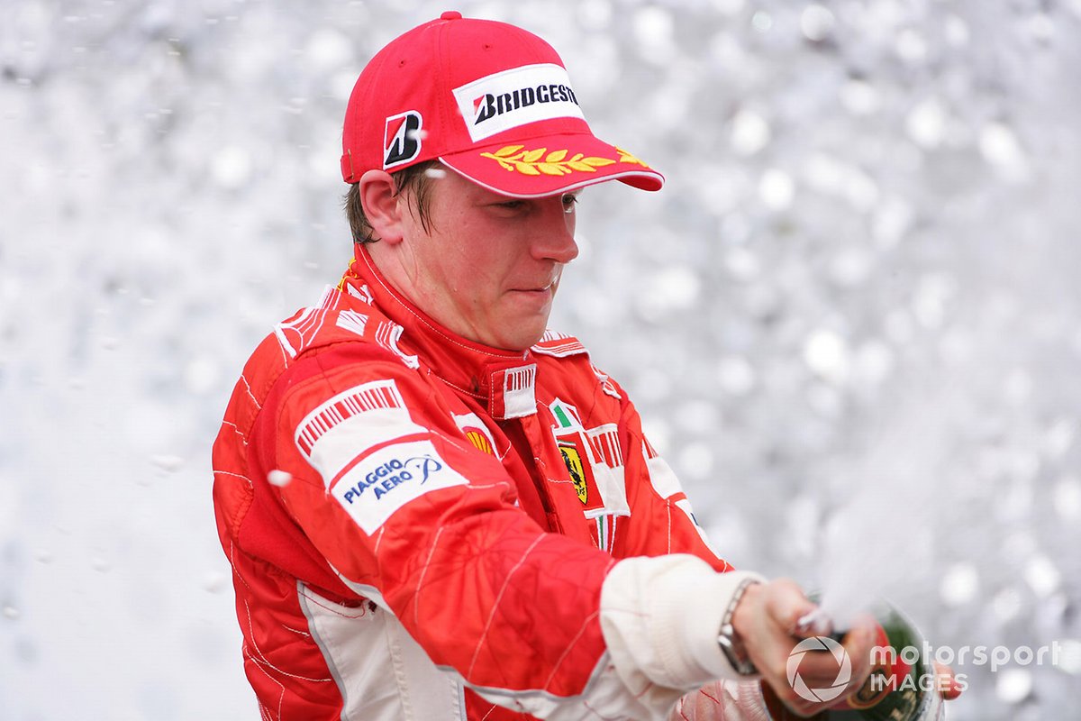 Raikkonen remains Ferrari's most recent champion after his 2007 title