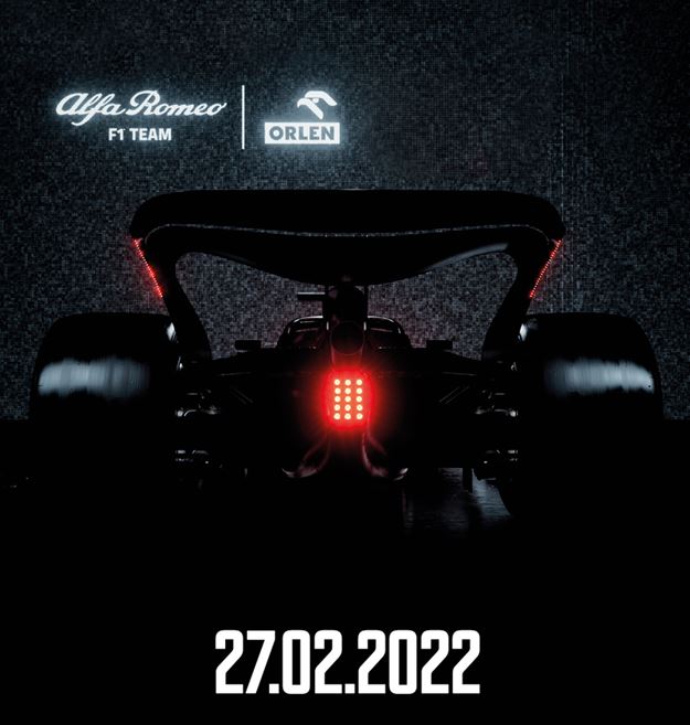 Alfa Romeo F1 Team ORLEN will launch its 2022 contender